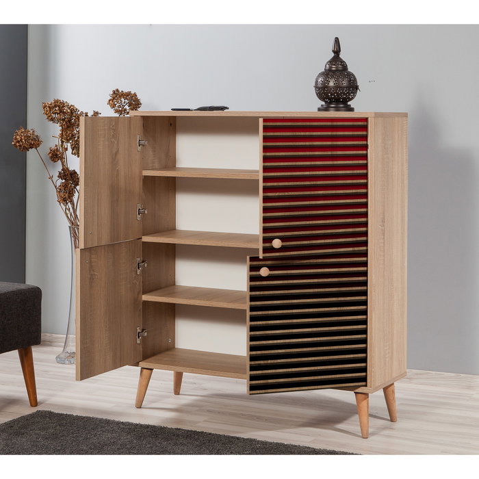 Hanah Home Multilux-221 Armario Multiusos Roble Sonoma Hanah Home Multilux-221 Armario Multiusos Roble Sonoma